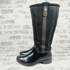 Tommy Hilfiger Four2 Faux Leather Insulated Faux Fur Riding Boots  W393